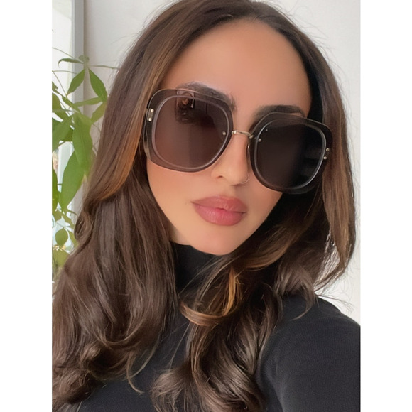 NEW Dior UltraDior SU Sunglasses in Dark Grey Gradient Lens